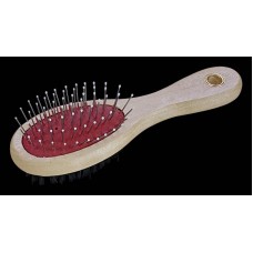 E-01 - ESCOVA DUPLA CABO MADEIRA P18CM E-01