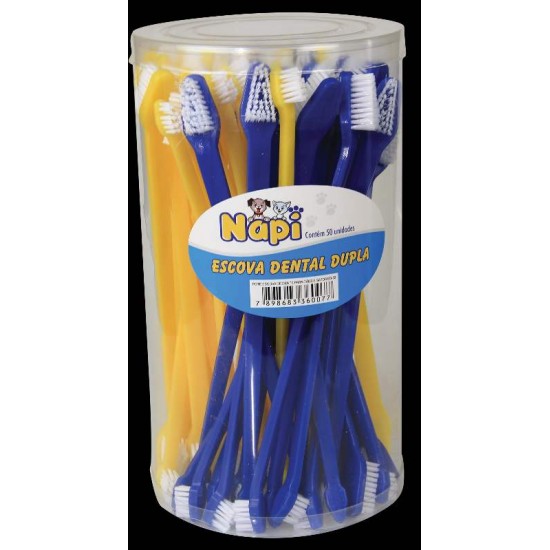 POTE ESCOVA DE DENTE PARA CAES E GATOS