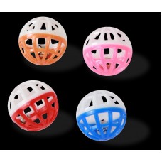 BG-17 - BOLA COM GUIZO (4 PCS) 4CM BG-17