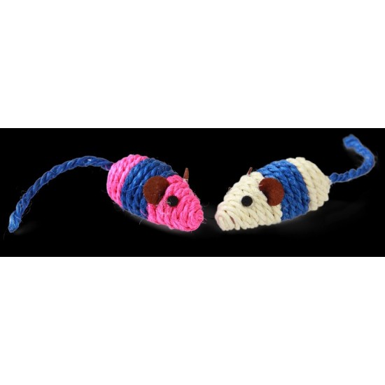 BRINQUEDO PARA GATO SISAL 7,5CM BG-22