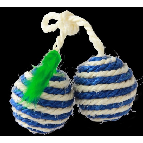 BRINQUEDO PARA GATO SISAL 5CM BG-23