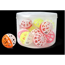 P-01 - POTE BOLA COM GUIZO (12 PCS) 4 CM P-01