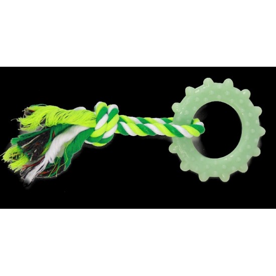 MORDEDOR PET CORDA CAES PEQ PORTE 23CM