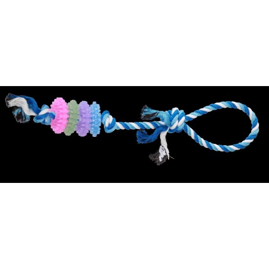 MORDEDOR PET CORDA CAES PEQ PORTE 36CM