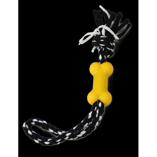 MORDEDOR PET CORDA BLACK 32CM MC-26