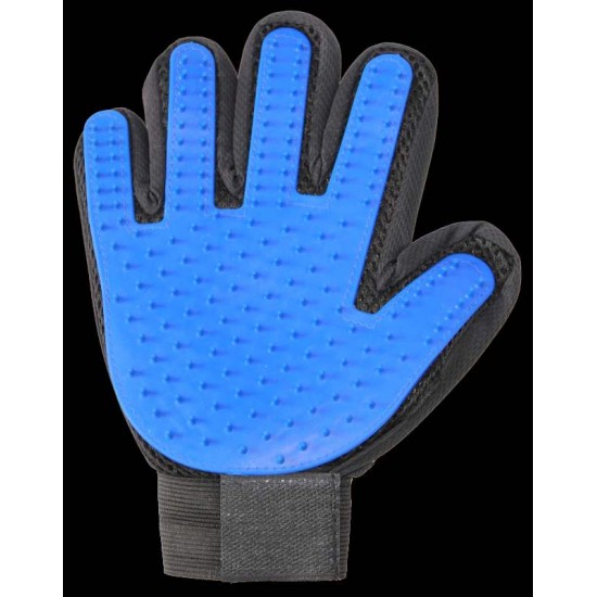 LUVA ESCOVA TIRA PELOS PARA CAES 23CM