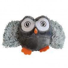 MP-32 - MORDEDOR PET PELUCIA CORUJA CINZA 13CM