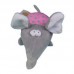 MORDEDOR PET PELUCIA ELEFANTE 18CM MP-37