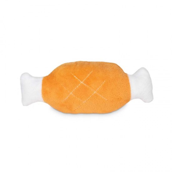 MORDEDOR PET PELUCIA COXA DE FRANGO