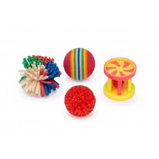 BG-36 - BRINQUEDO PARA GATO VARIADO 4PCS BG-36