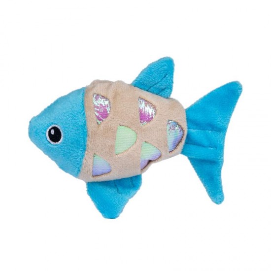PELUCIA PARA GATOS PEIXE COM CRINKLE