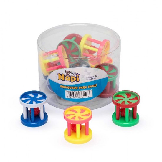 POTE CILINDRO COM GUIZO 12 PECAS P-02